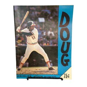 VTG 1979 Baltimore Orioles Official Program | Doug DeCinces Cover | World Series